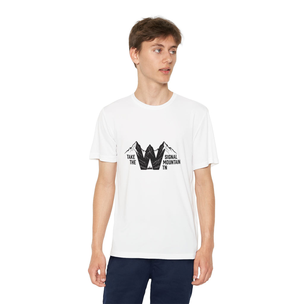 Youth Take the W Performance Tee — Signal Mountain, TN