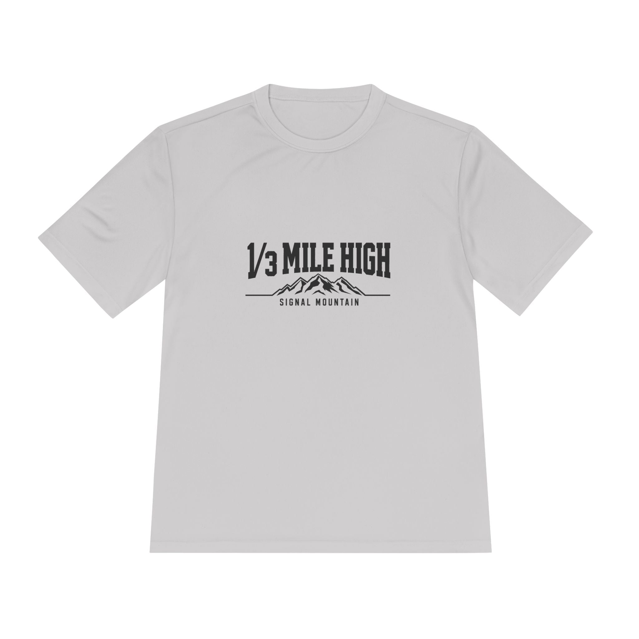 Men's 1/3 Mile High Performance Tee — Signal Mountain, TN