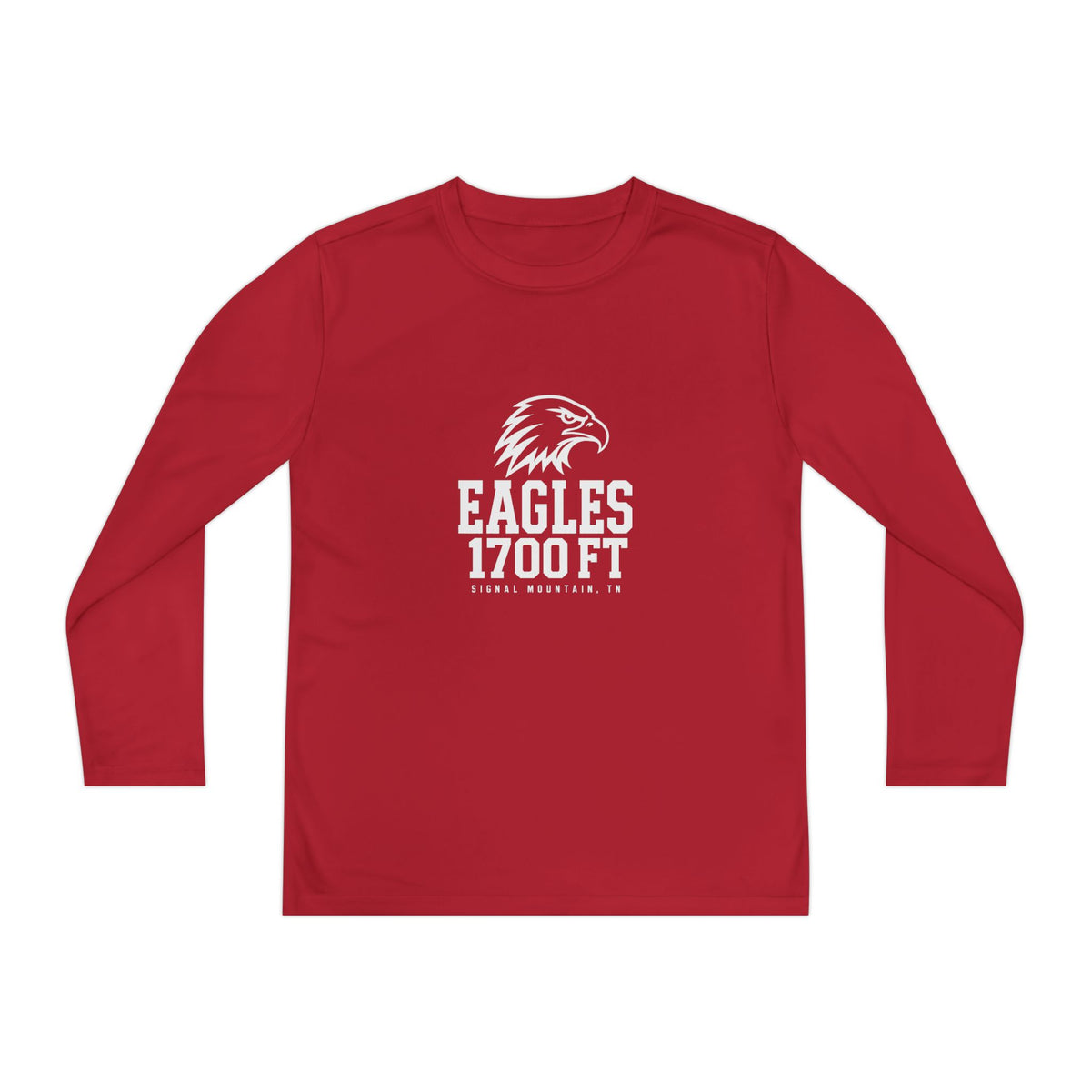 Youth Eagles • 1700 FT Long Sleeve Performance Tee — Signal Mountain, TN