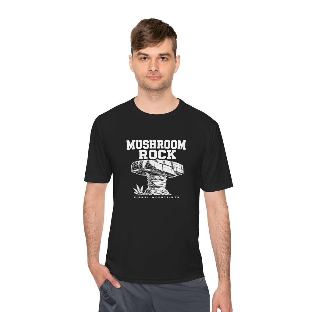 Men's Mushroom Rock Performance Tee — Signal Mountain, TN