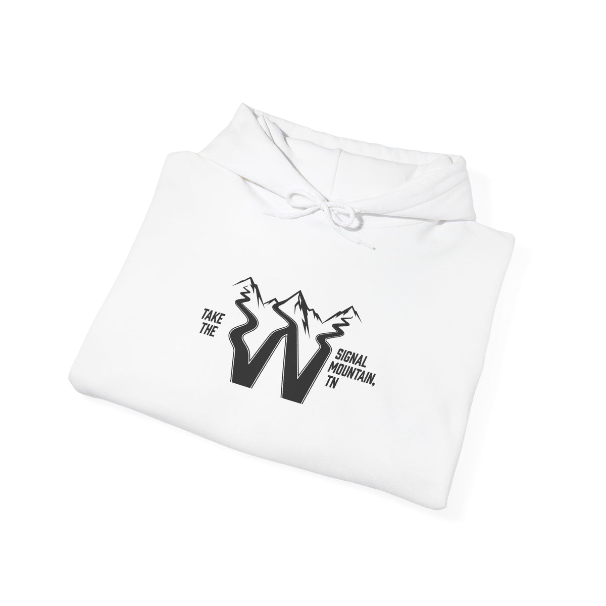 Take the W Road Hoodie — Signal Mountain, TN