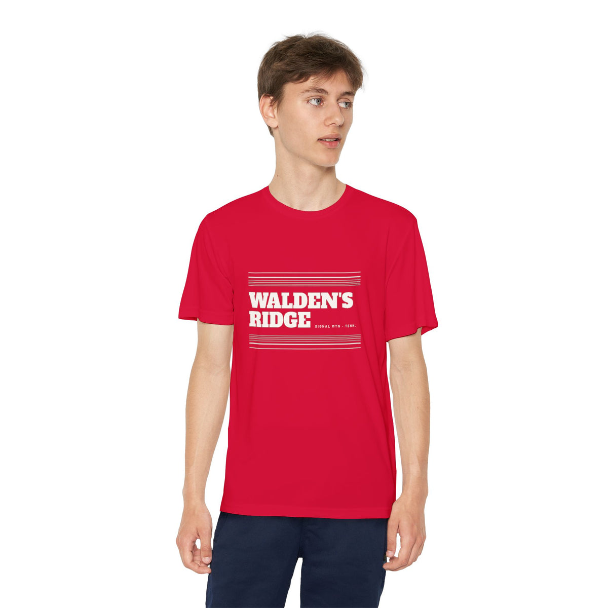 Youth Walden's Ridge Performance Tee — Signal Mountain, TN