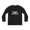 Youth Raised on the Mountain Long Sleeve Performance Tee — Signal Mountain, TN