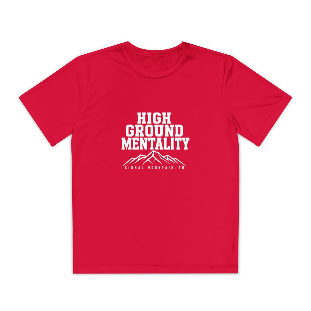 Youth High Ground Mentality Performance Tee — Signal Mountain, TN