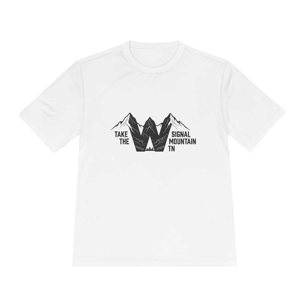 Men's Take the W Performance Tee — Signal Mountain, TN