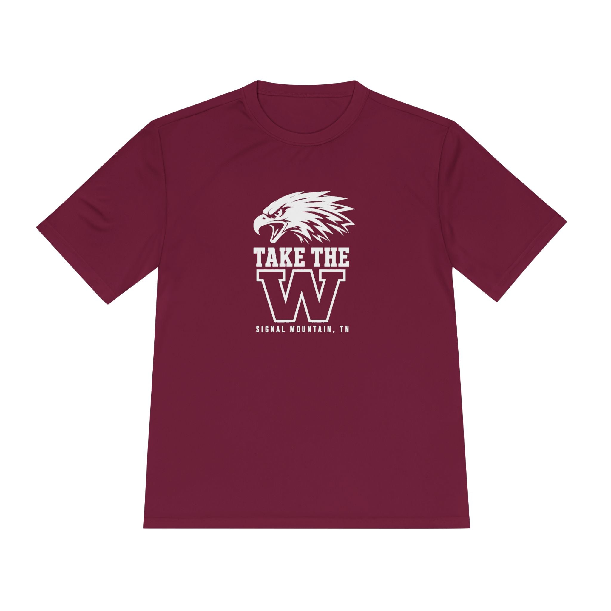 Men's Take the W Performance Tee — Signal Mountain, TN
