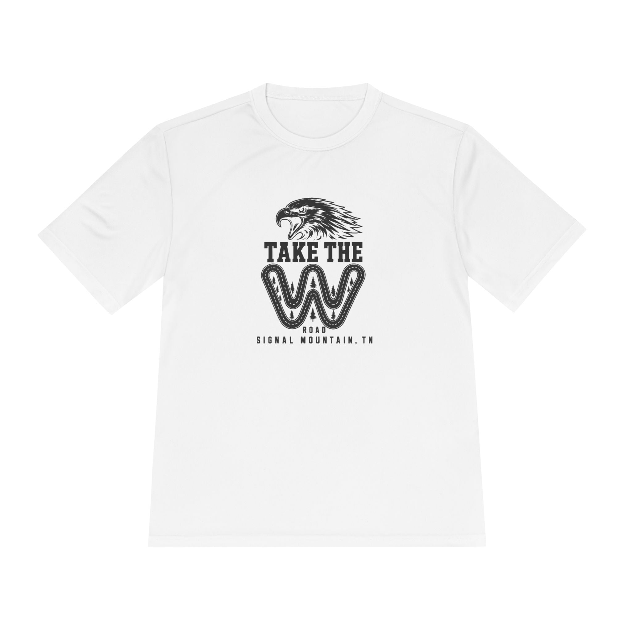 Men's Take the W Road Performance Tee — Signal Mountain, TN