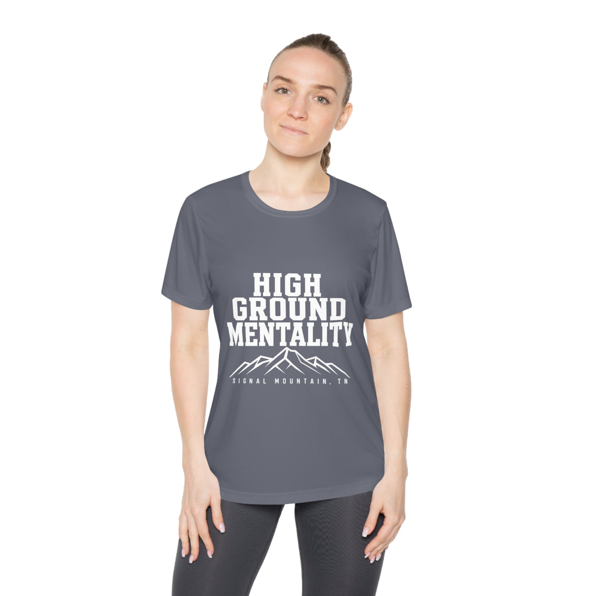 Women's High Ground Mentality Performance Tee — Signal Mountain, TN
