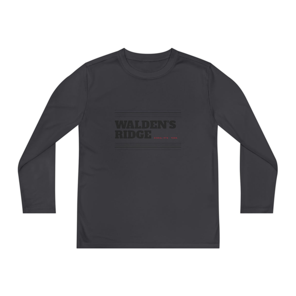 Youth Walden's Ridge Long Sleeve Performance Tee — Signal Mountain, TN