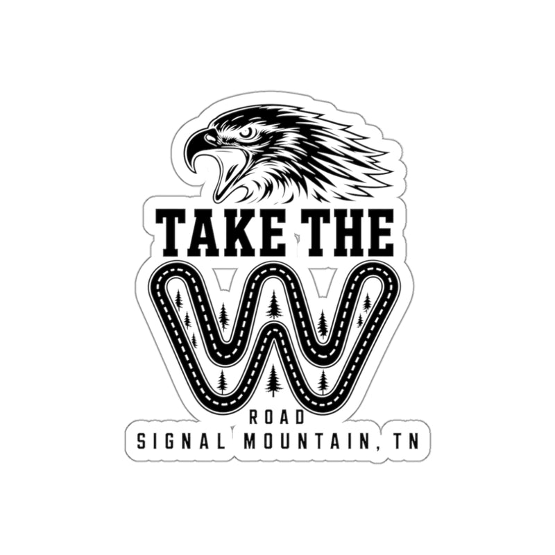 Take the W Road Sticker