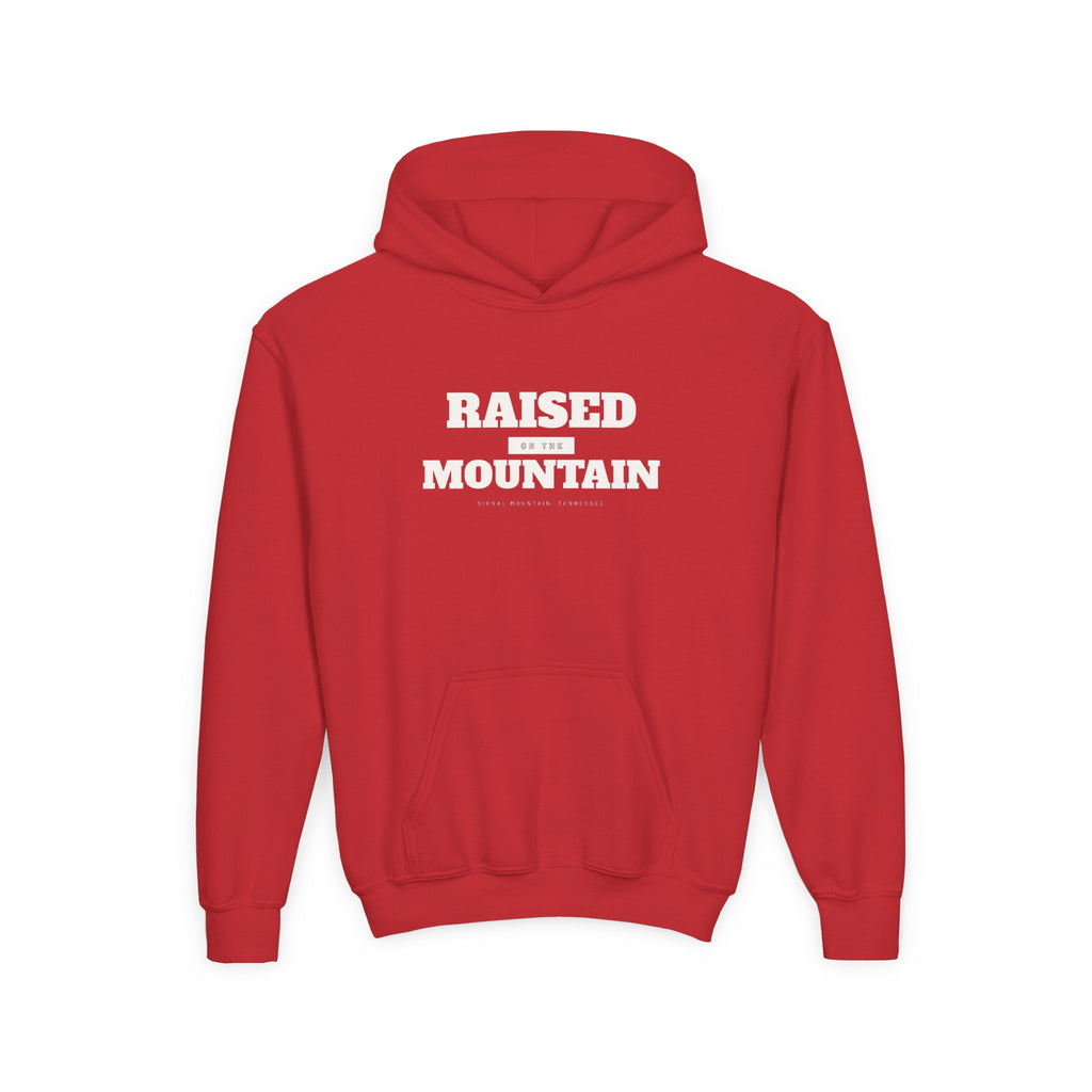 Youth Raised on the Mountain Hoodie — Signal Mountain, TN
