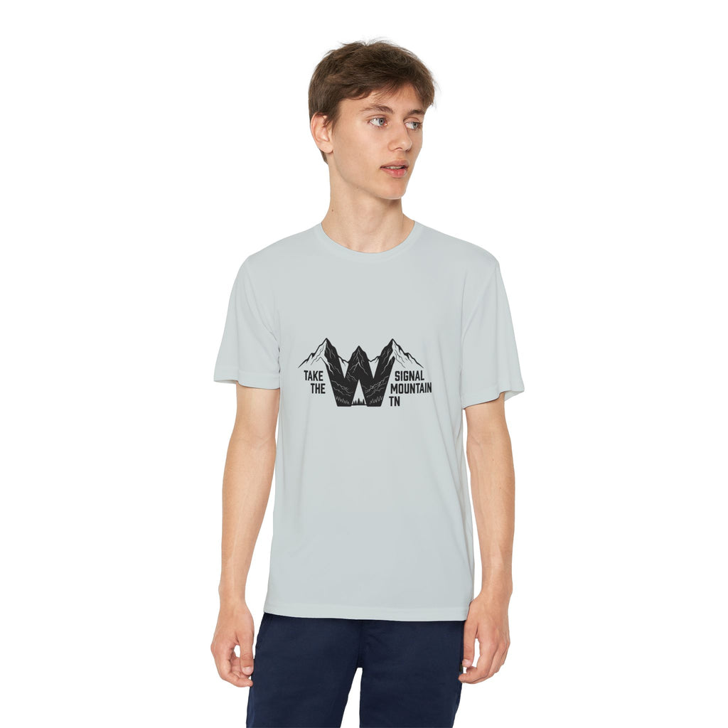 Youth Take the W Performance Tee — Signal Mountain, TN
