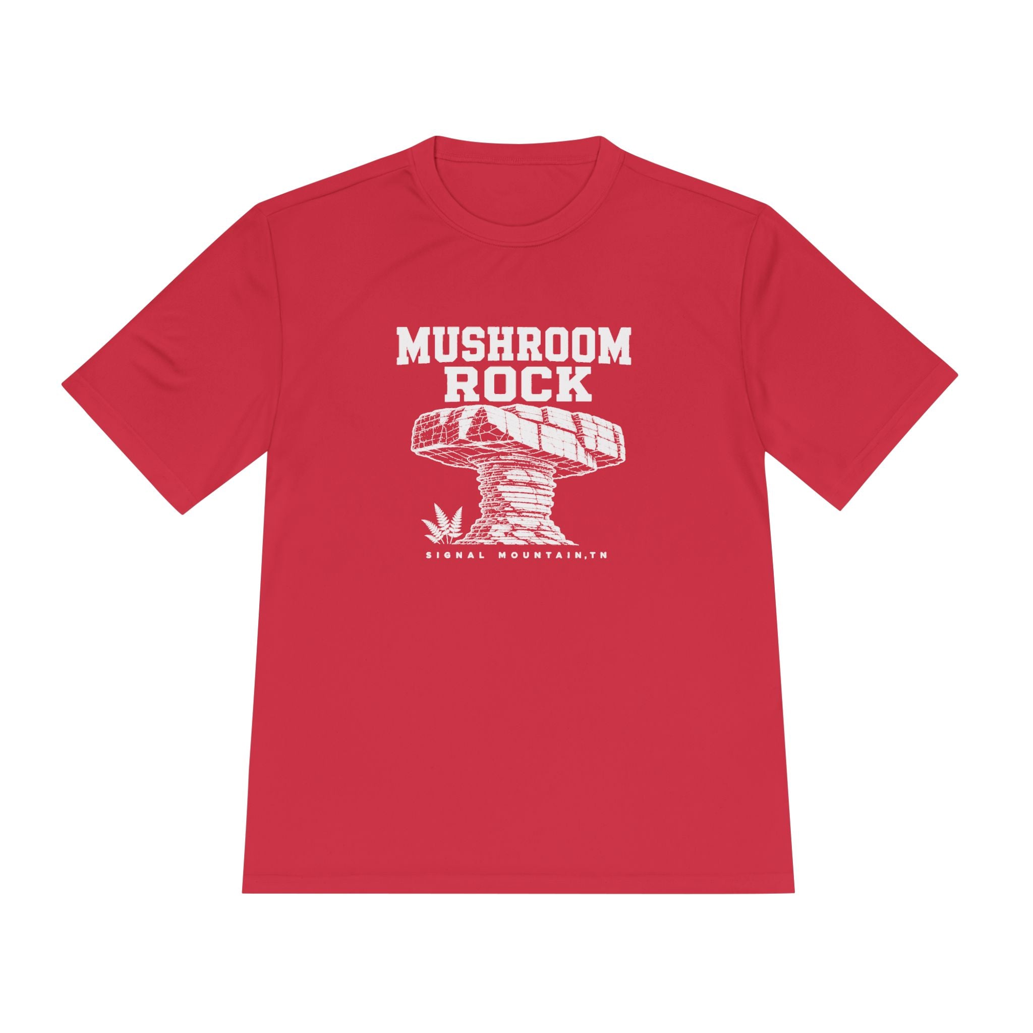 Men's Mushroom Rock Performance Tee — Signal Mountain, TN