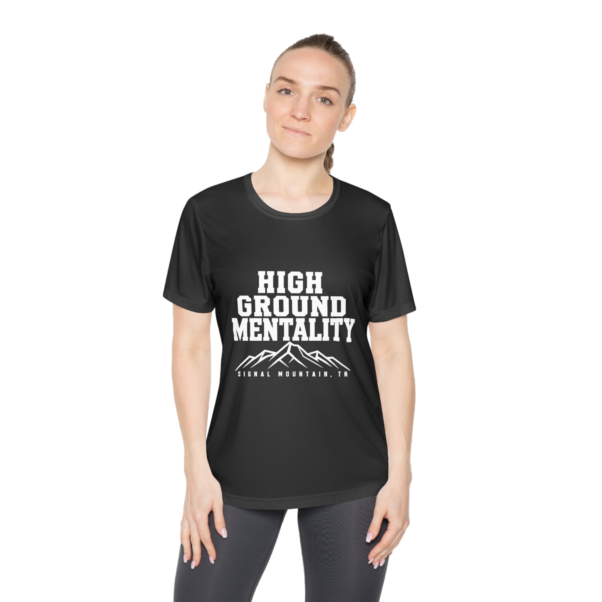 Women's High Ground Mentality Performance Tee — Signal Mountain, TN