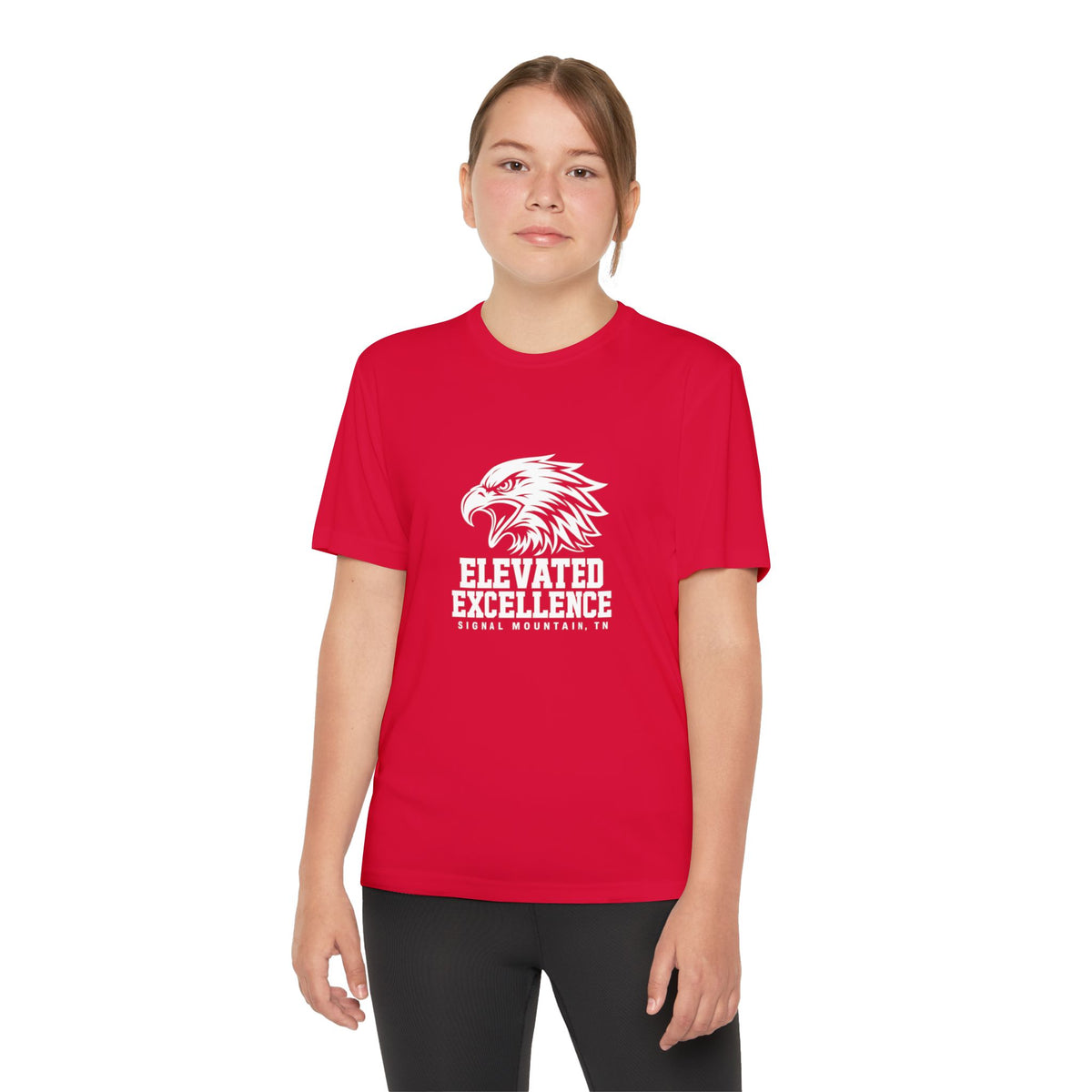 Youth Elevated Excellence Performance Tee — Signal Mountain, TN