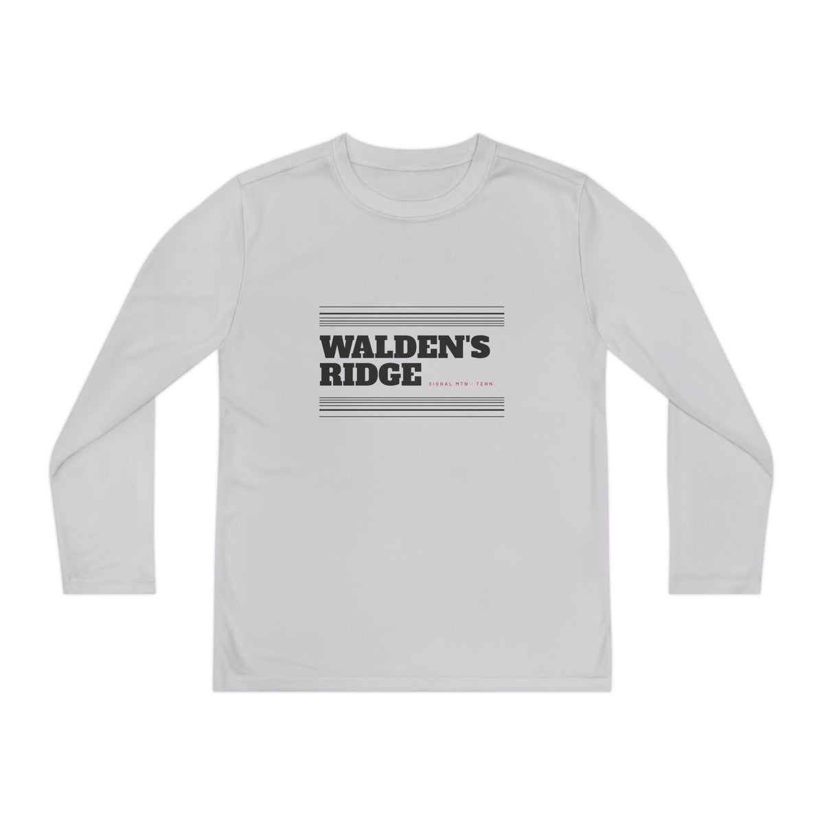 Youth Walden's Ridge Long Sleeve Performance Tee — Signal Mountain, TN