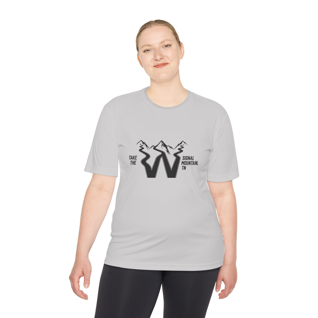 Men's Take the W Road Performance Tee — Signal Mountain, TN