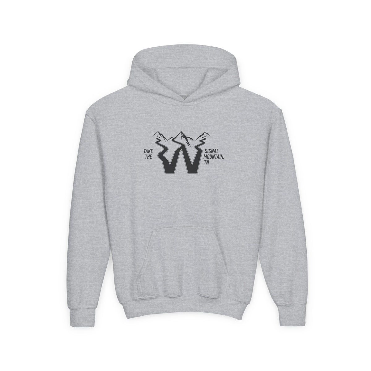 Youth Take the W Road Hoodie — Signal Mountain, TN