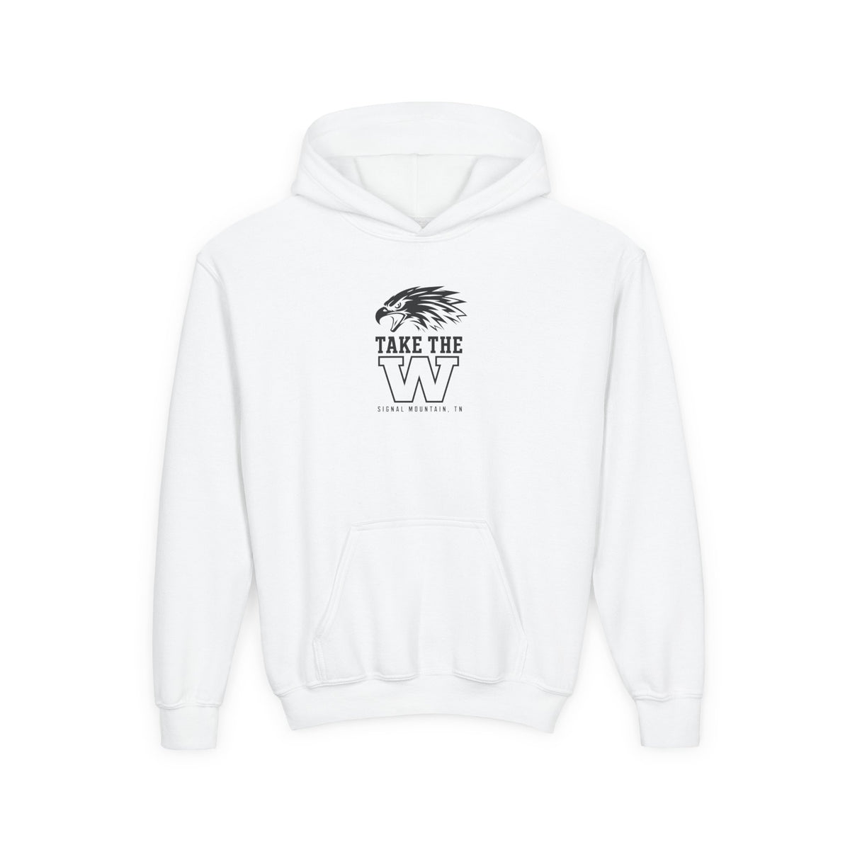 Youth Take the W Eagle Hoodie — Signal Mountain, TN
