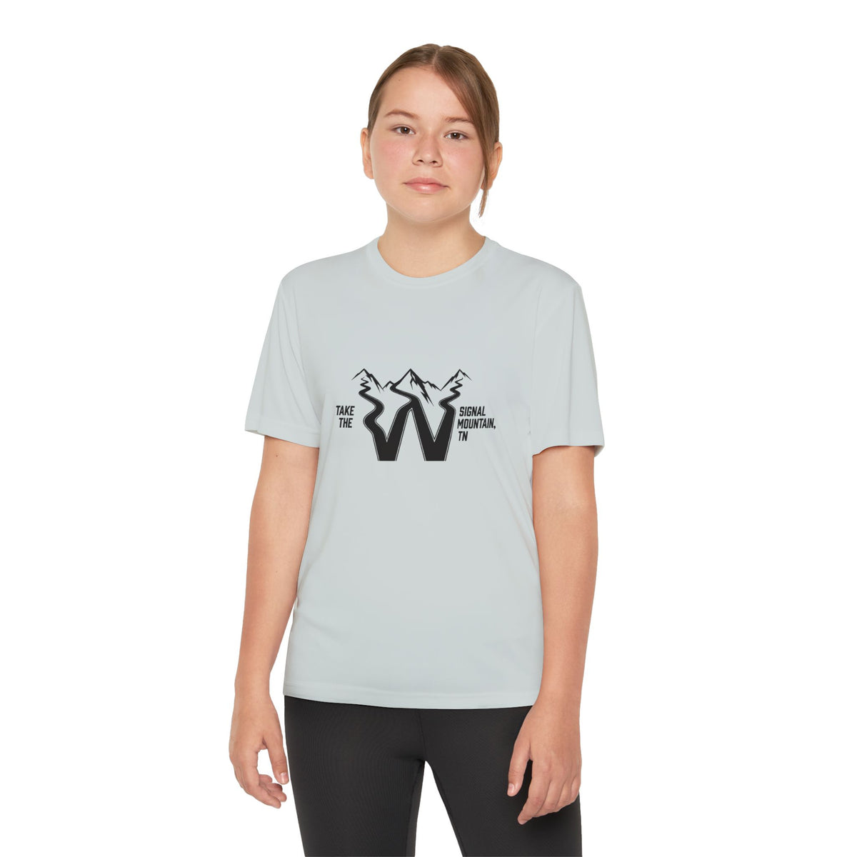 Youth Take the W Road Performance Tee — Signal Mountain, TN