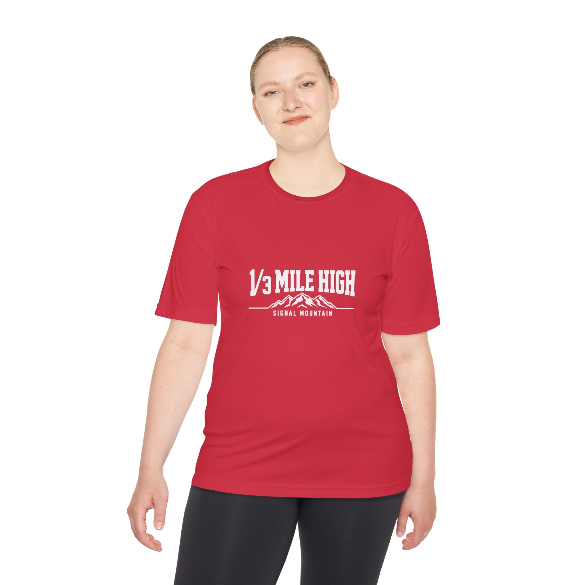 Men's 1/3 Mile High Performance Tee — Signal Mountain, TN