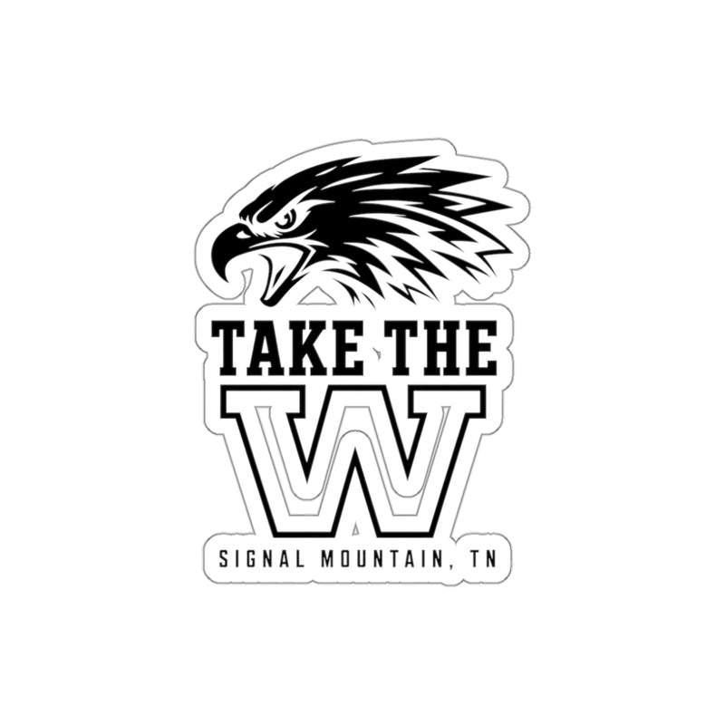 Take the W Eagle Sticker
