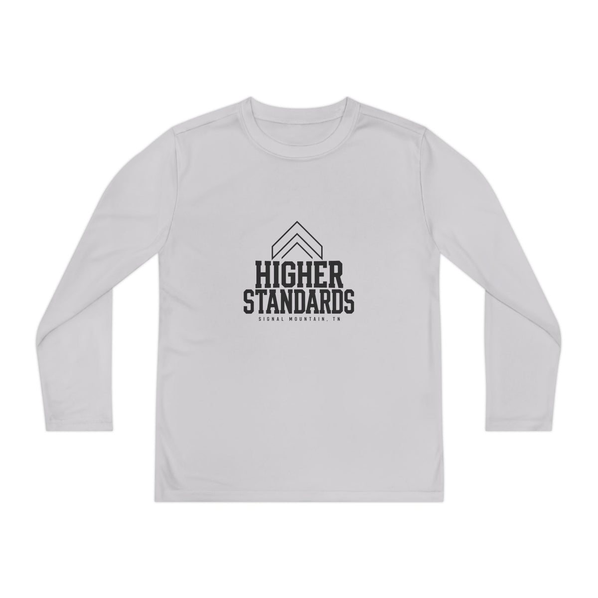 Youth Higher Standards Long Sleeve Performance Tee — Signal Mountain, TN