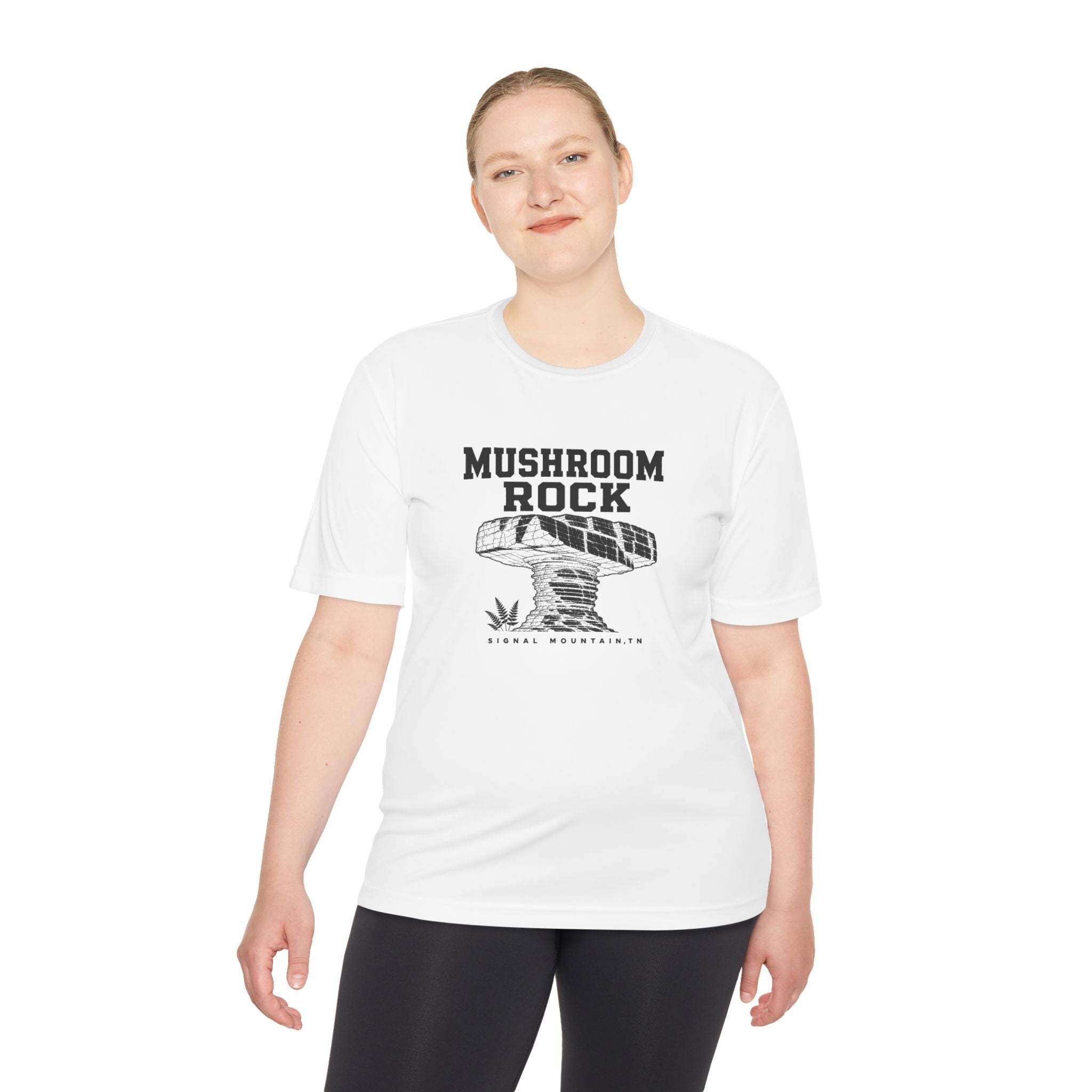 Men's Mushroom Rock Performance Tee — Signal Mountain, TN