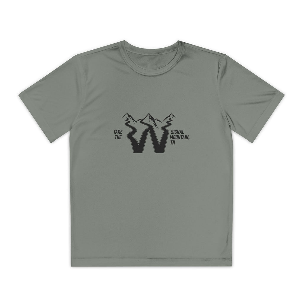 Youth Take the W Road Performance Tee — Signal Mountain, TN