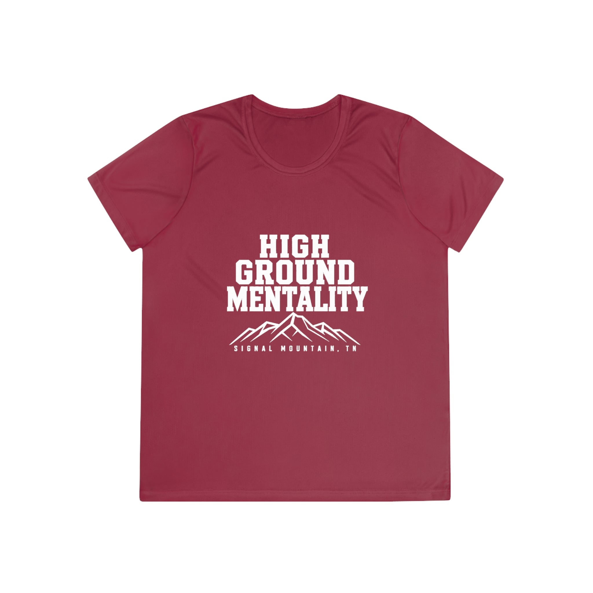 Women's High Ground Mentality Performance Tee — Signal Mountain, TN