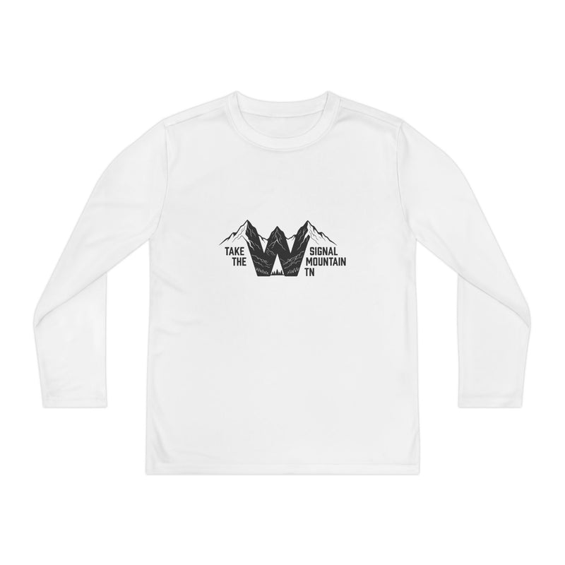 Youth Take the W Long Sleeve Performance Tee