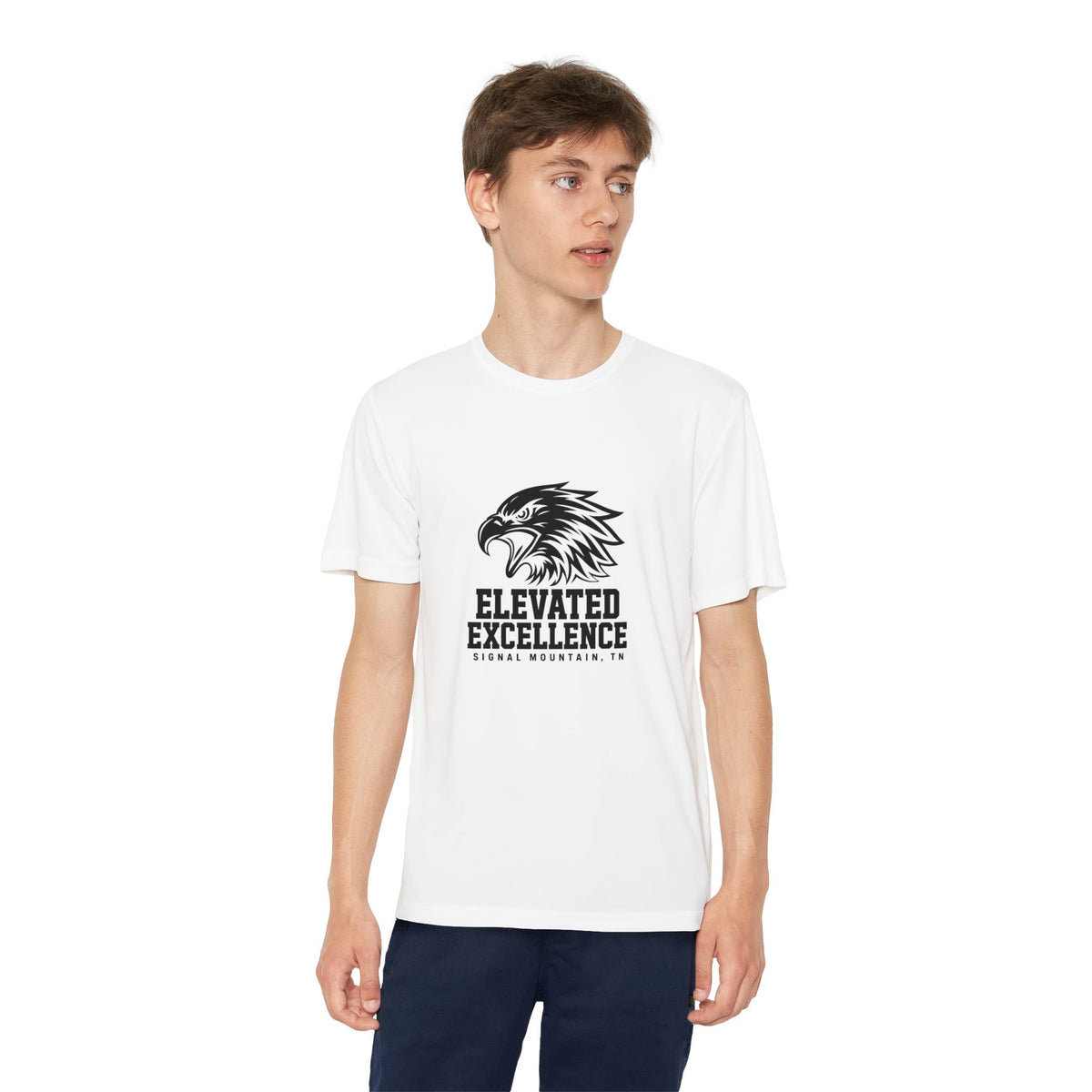 Youth Elevated Excellence Performance Tee — Signal Mountain, TN