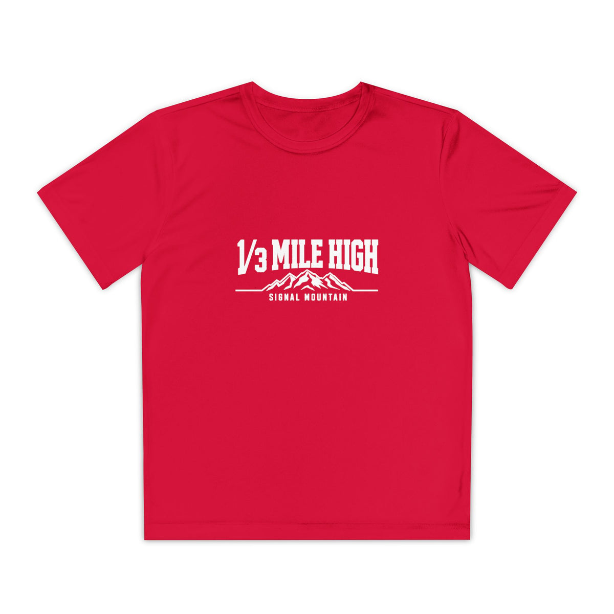 Youth 1/3 Mile High Performance Tee — Signal Mountain, TN