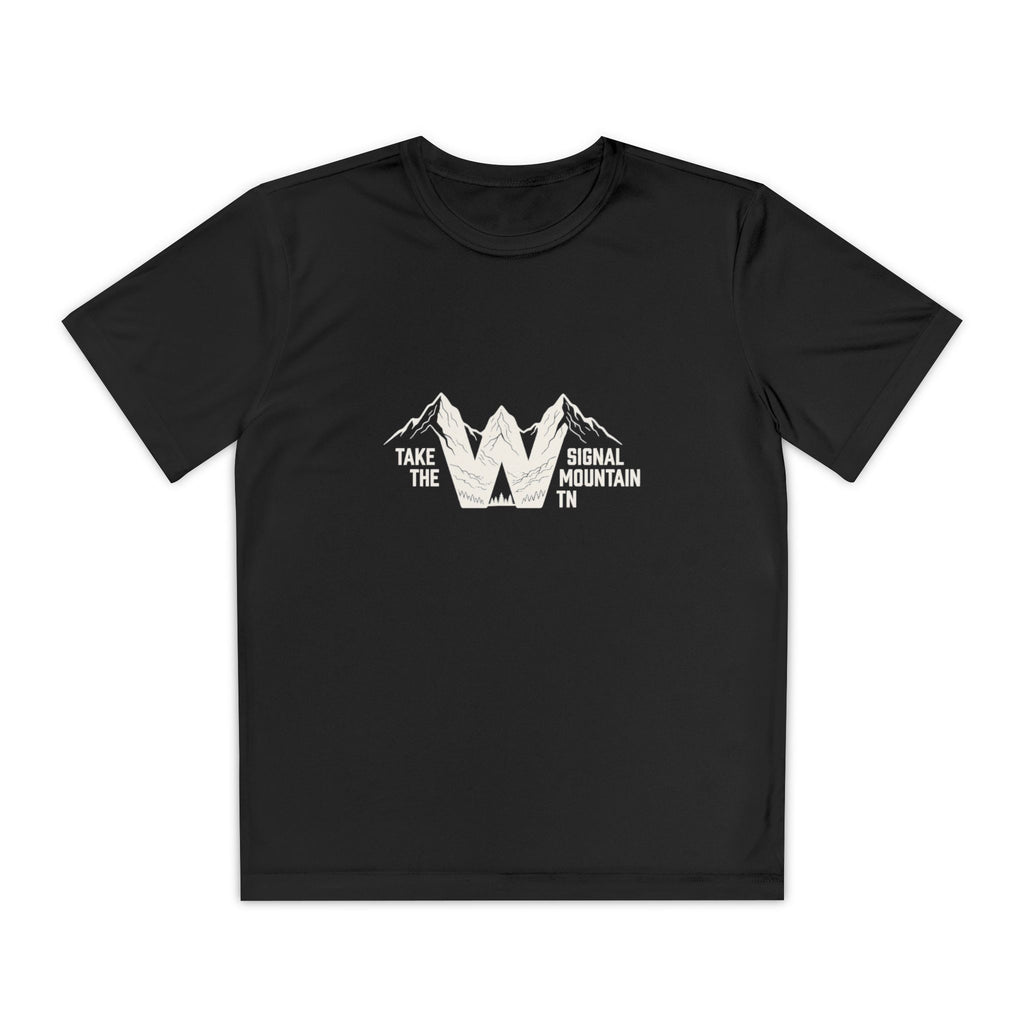 Youth Take the W Performance Tee — Signal Mountain, TN