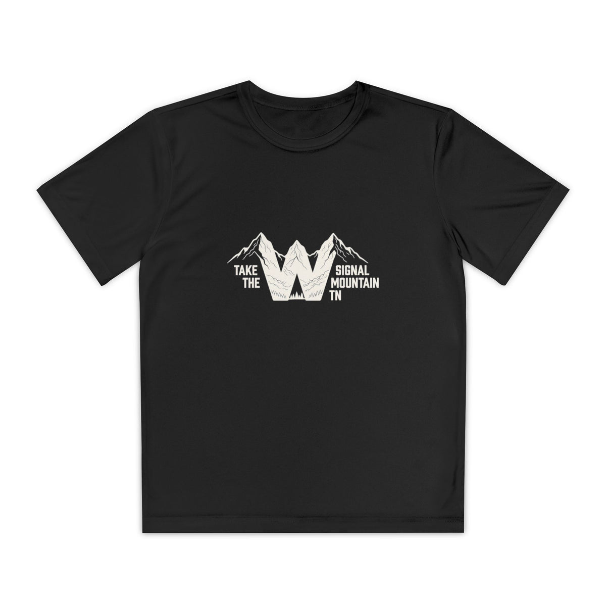 Youth Take the W Performance Tee — Signal Mountain, TN