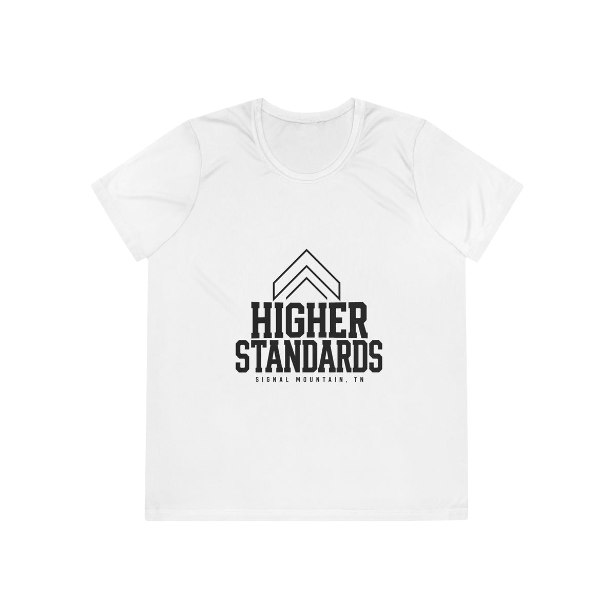 Women's Higher Standards Performance Tee — Signal Mountain, TN
