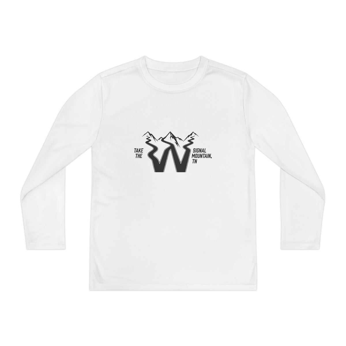 Youth Take the W Road Long Sleeve Performance Tee — Signal Mountain, TN