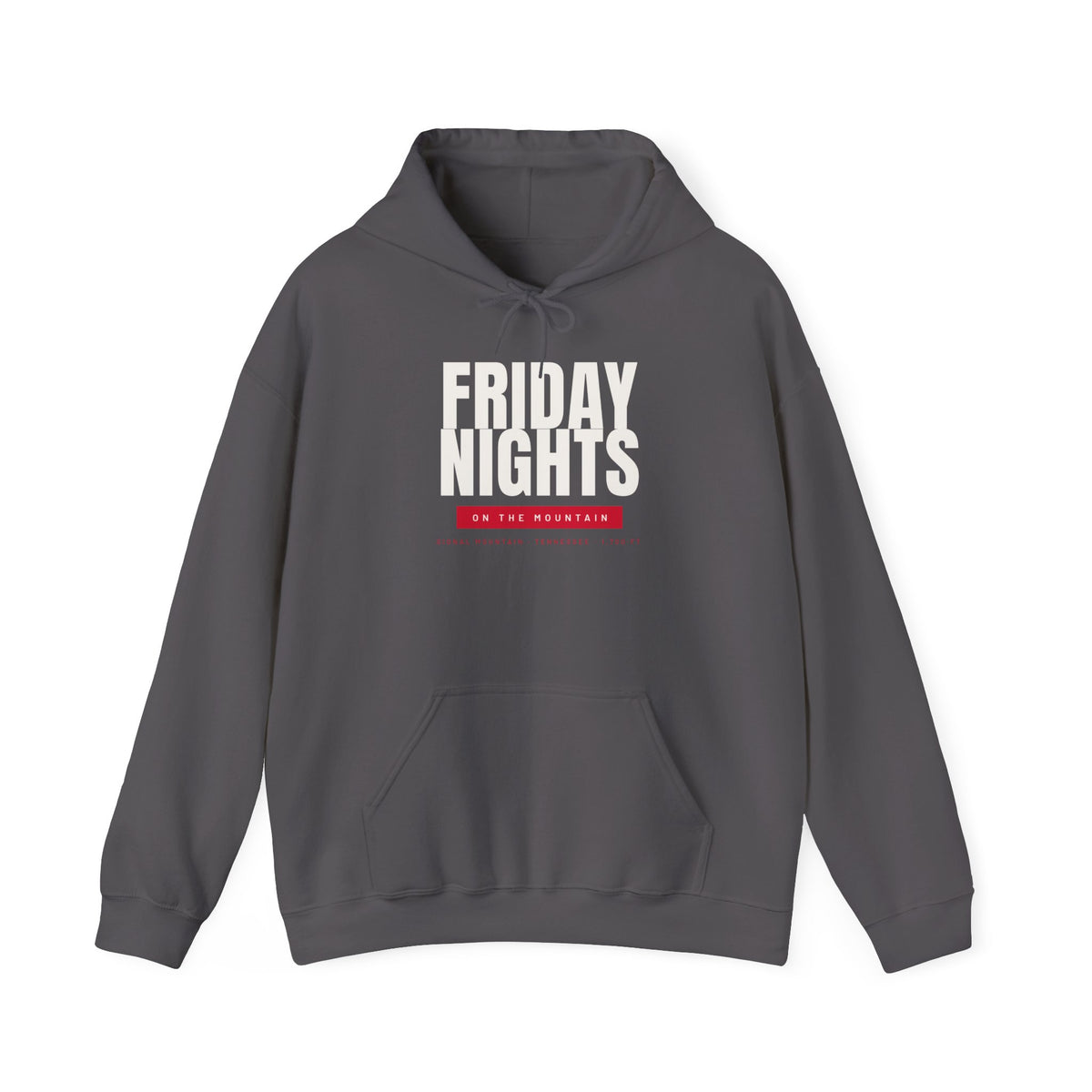 Friday Nights on the Mountain Hoodie — Signal Mountain, TN