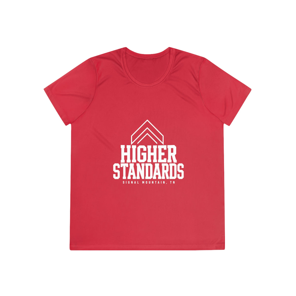 Women's Higher Standards Performance Tee — Signal Mountain, TN