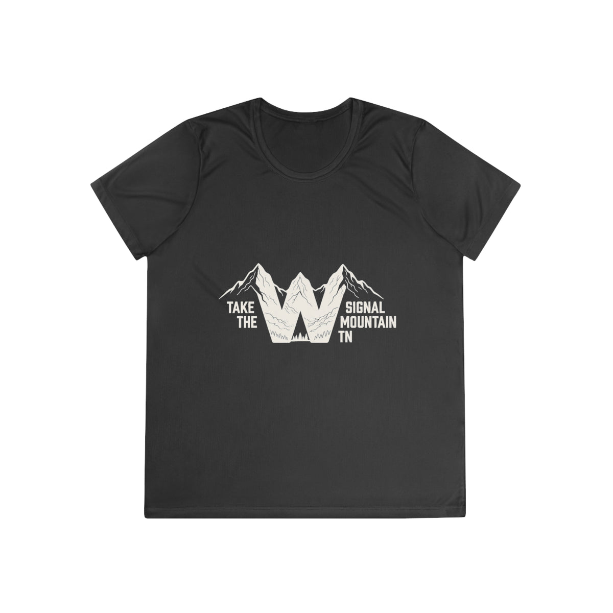 Women's Take the W Performance Tee — Signal Mountain, TN