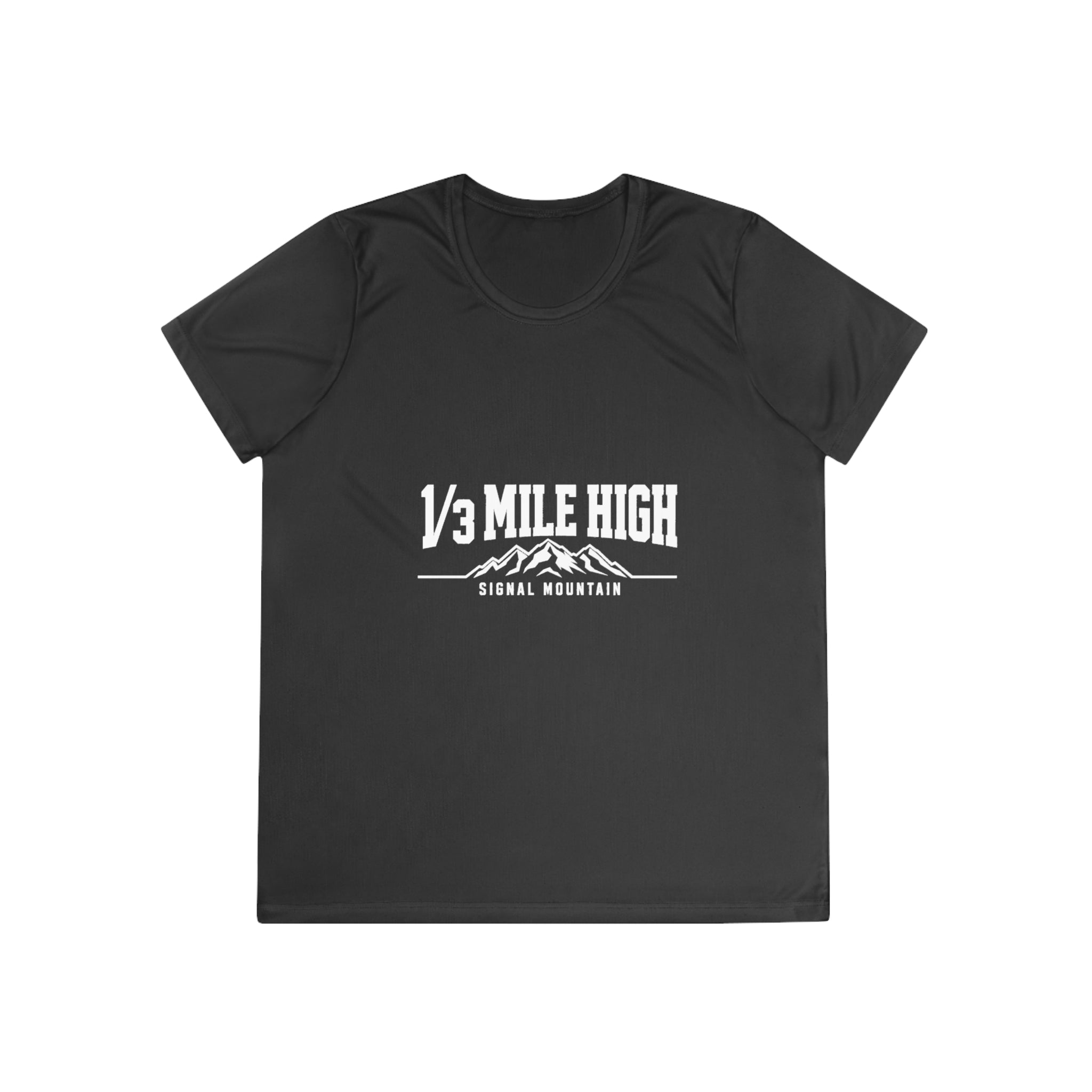 Women's 1/3 Mile High Performance Tee — Signal Mountain, TN