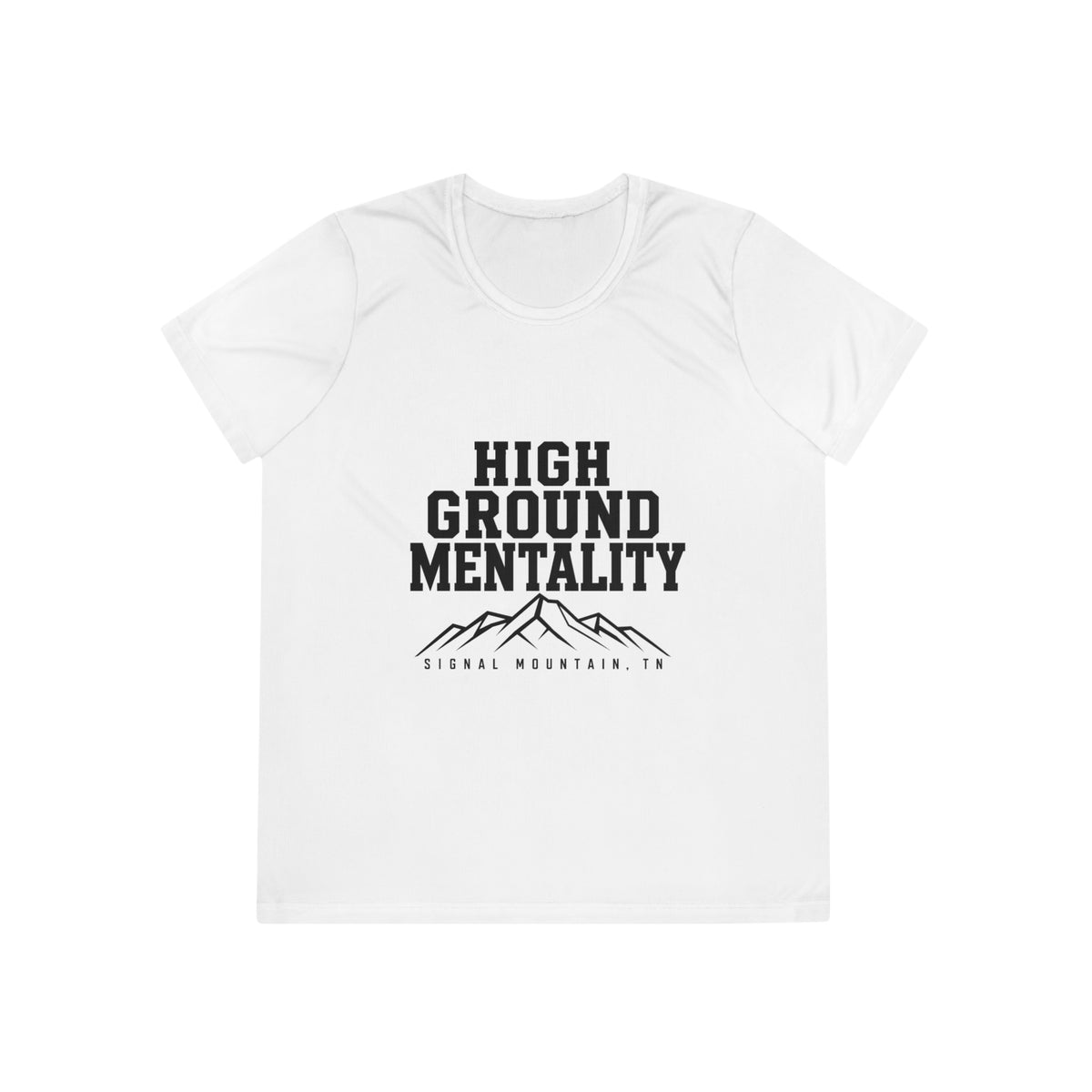 Women's High Ground Mentality Performance Tee — Signal Mountain, TN