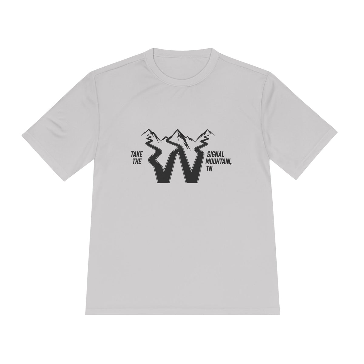 Men's Take the W Road Performance Tee — Signal Mountain, TN