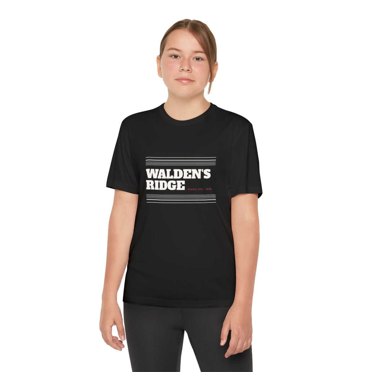 Youth Walden's Ridge Performance Tee — Signal Mountain, TN