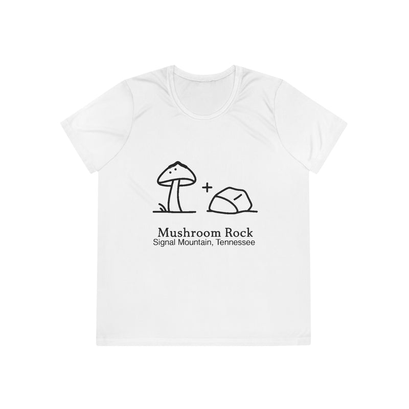 Women's Mushroom + Rock Performance Tee