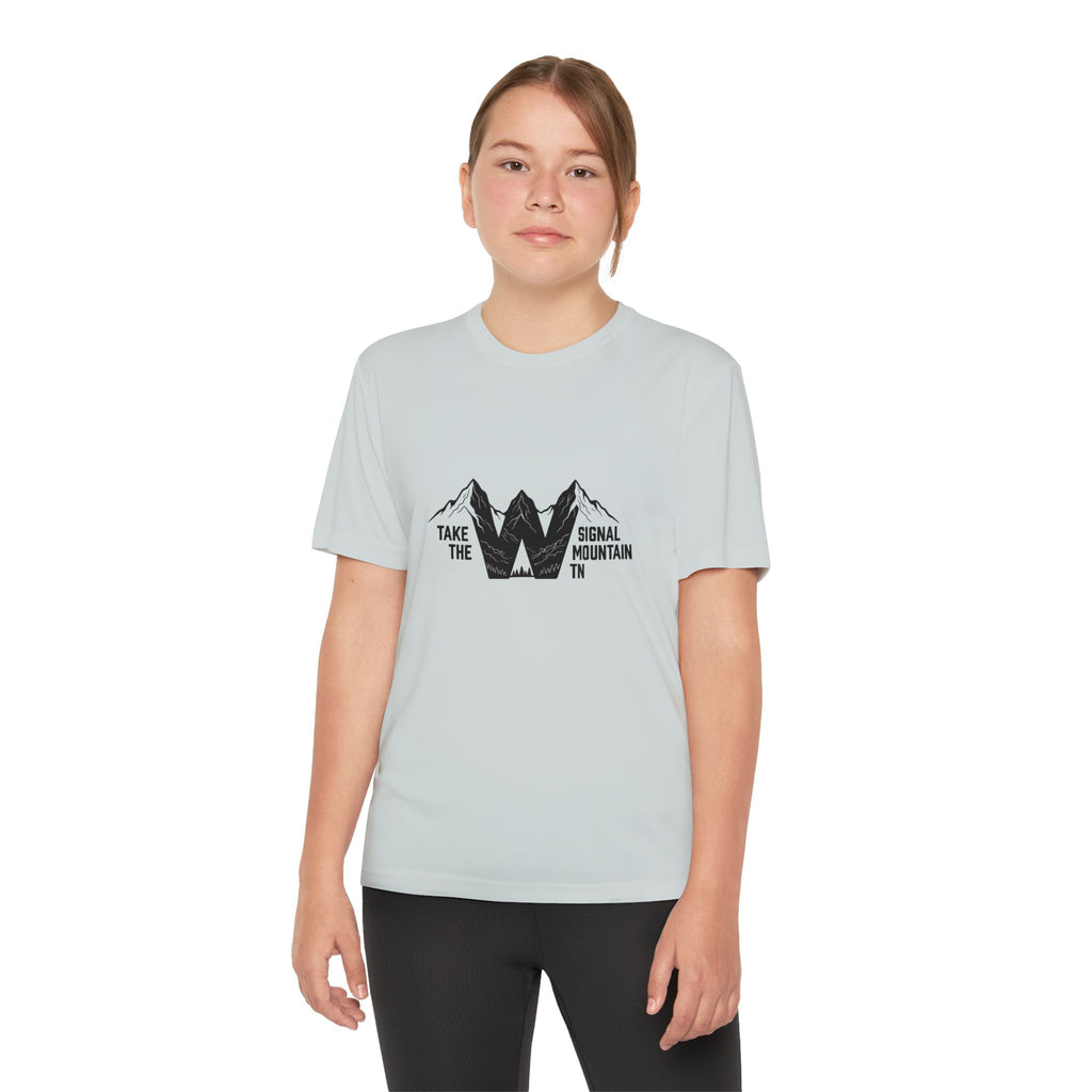 Youth Take the W Performance Tee — Signal Mountain, TN