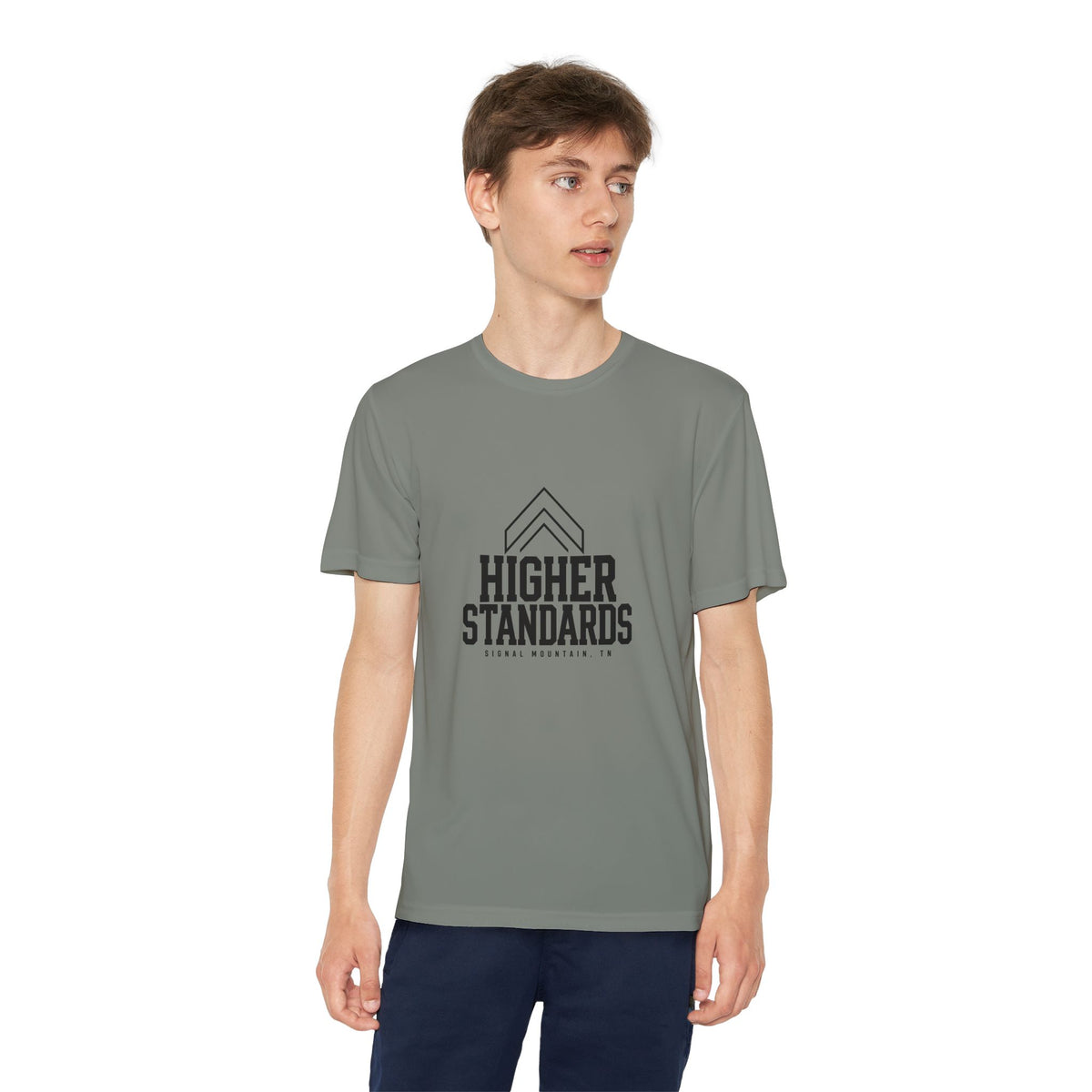 Youth Higher Standards Performance Tee — Signal Mountain, TN
