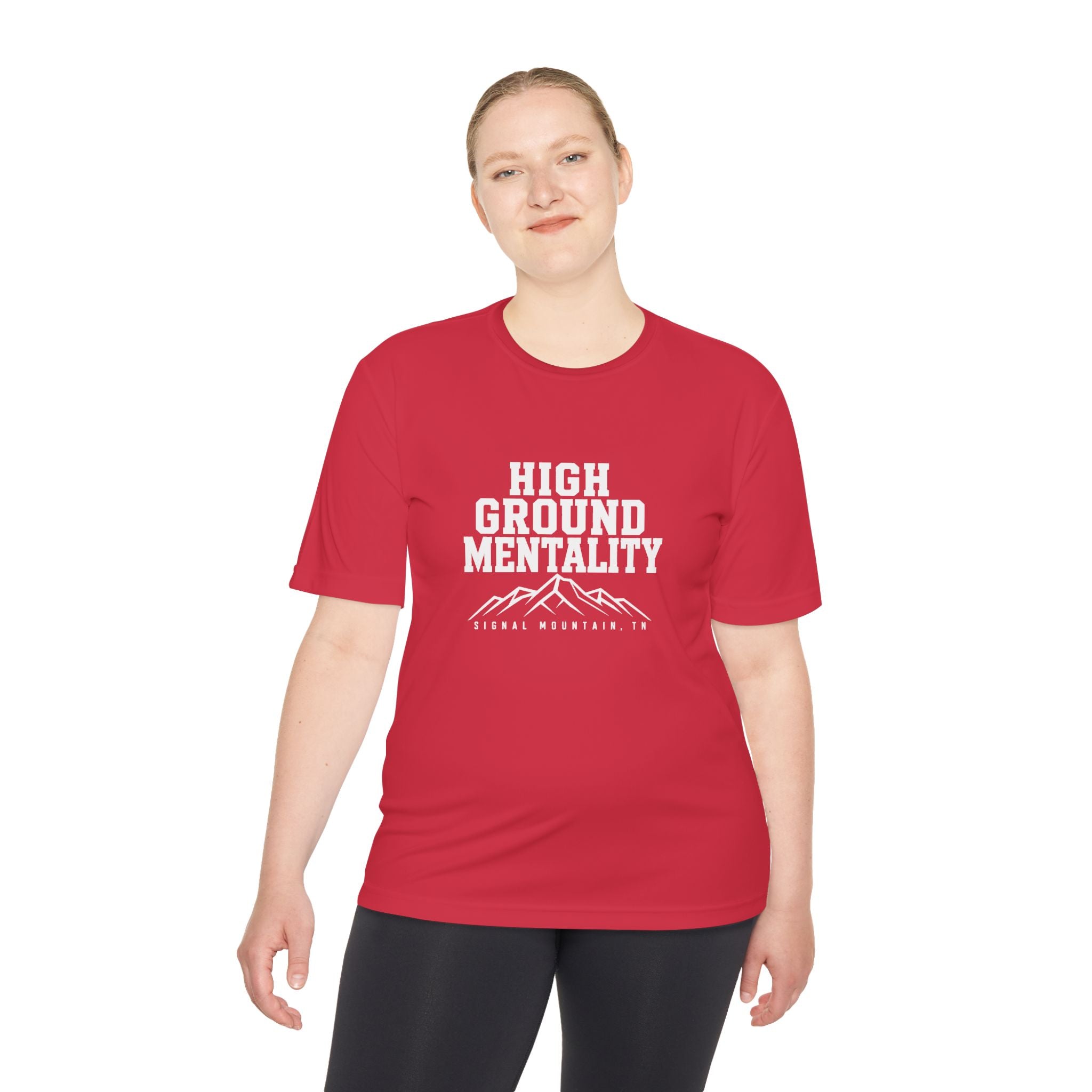 Men's High Ground Mentality Performance Tee — Signal Mountain, TN