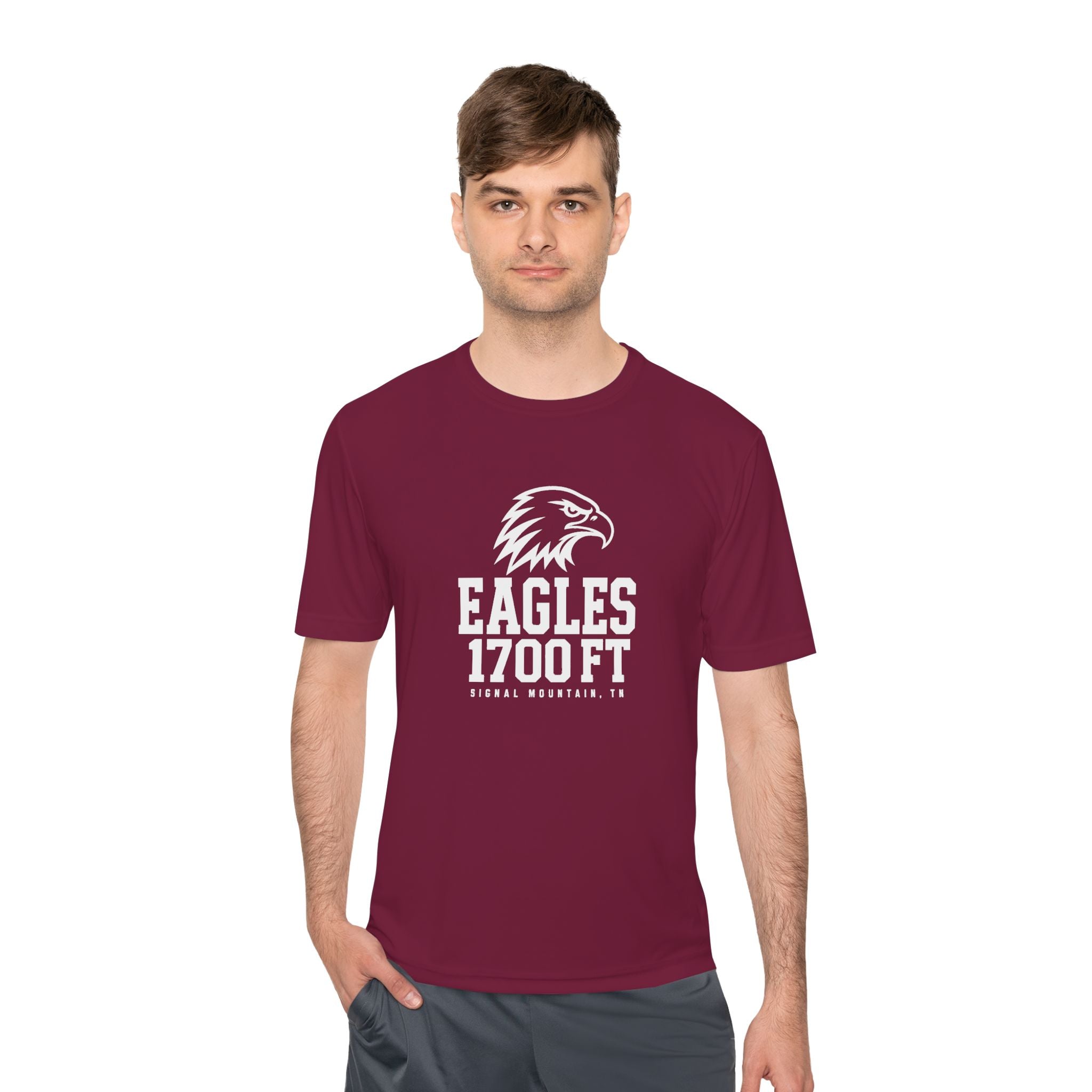 Men's Eagles • 1700 FT Performance Tee — Signal Mountain, TN