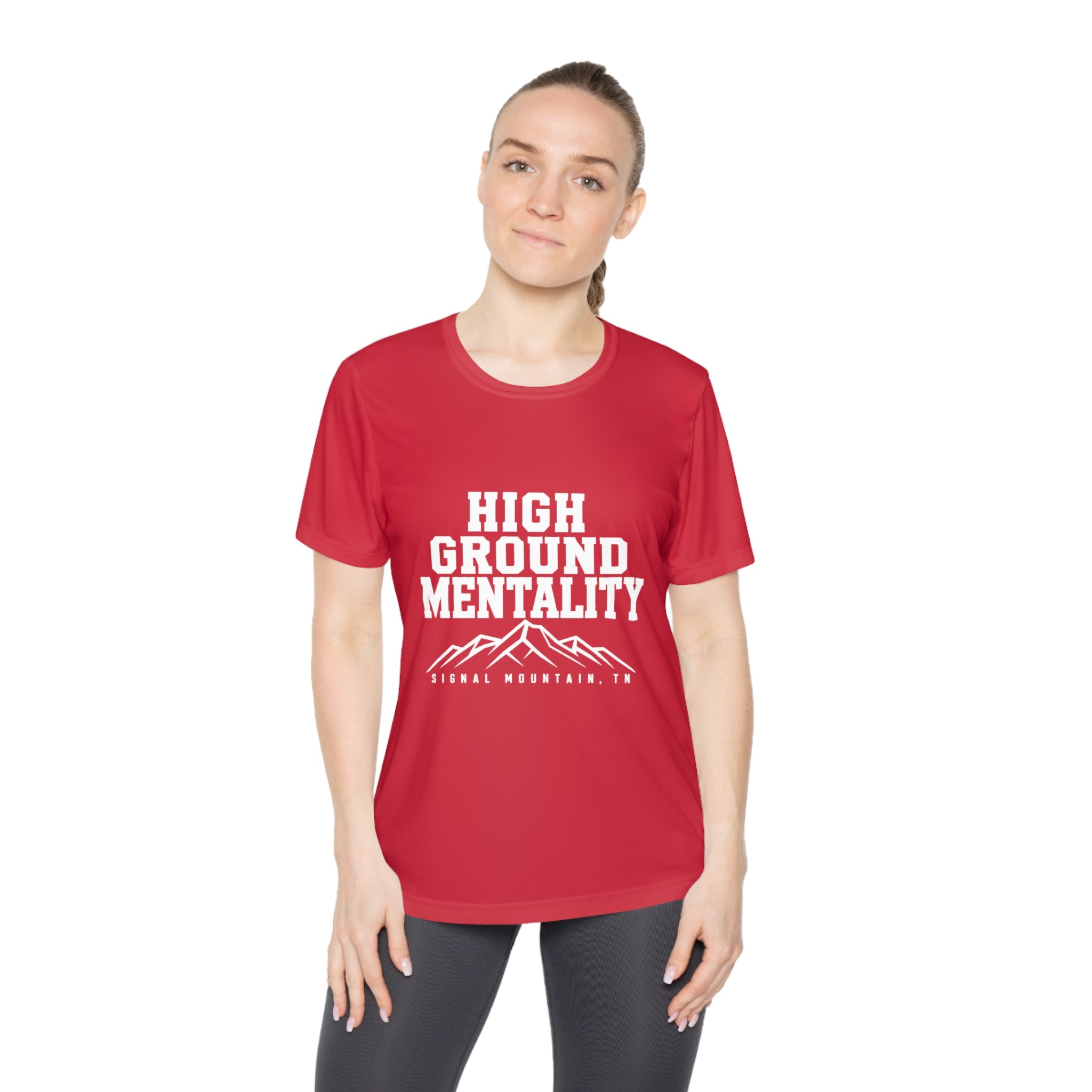 Women's High Ground Mentality Performance Tee — Signal Mountain, TN